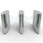 Bridge Flap Barrier Turnstile Office School Entrance Safety Gate