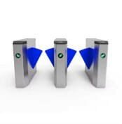Durable Retractable Flap Barrier Access Control System Security Gate