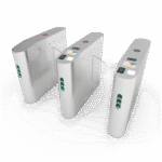 Entrance Access Control Multi-function Ticketing System Flap Barrier