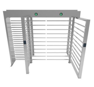 Entrance Electric Automatic Control Full Height Turnstile Doors