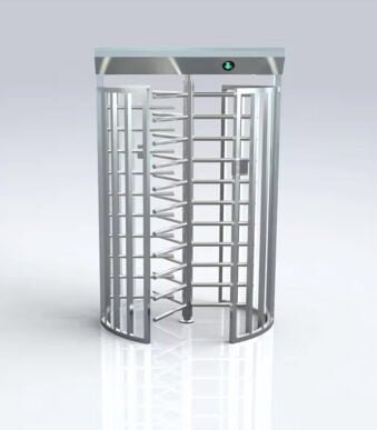Full Height Rotor Turnstile Pedestrian Revolving Gate