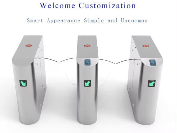 High-Quality Automatic Turnstile Flap Barrier Mechanism Access Control Door