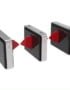 Indoor Turnstile Fitness Center Access Gate Advertisement Flap Barrier