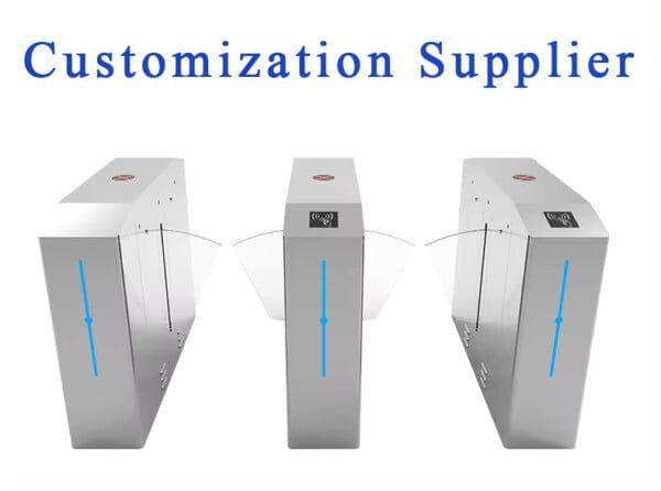 Infrared Anti Pinch Protection Smart Flap Barrier Electronic DC 24 Motor
