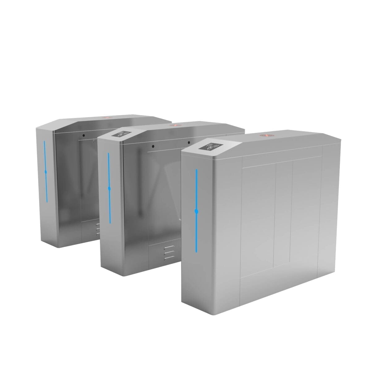 Infrared Anti Pinch Protection Smart Flap Barrier Electronic DC 24 Motor