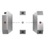 Infrared Anti Pinch Protection Smart Flap Barrier Electronic DC 24 Motor