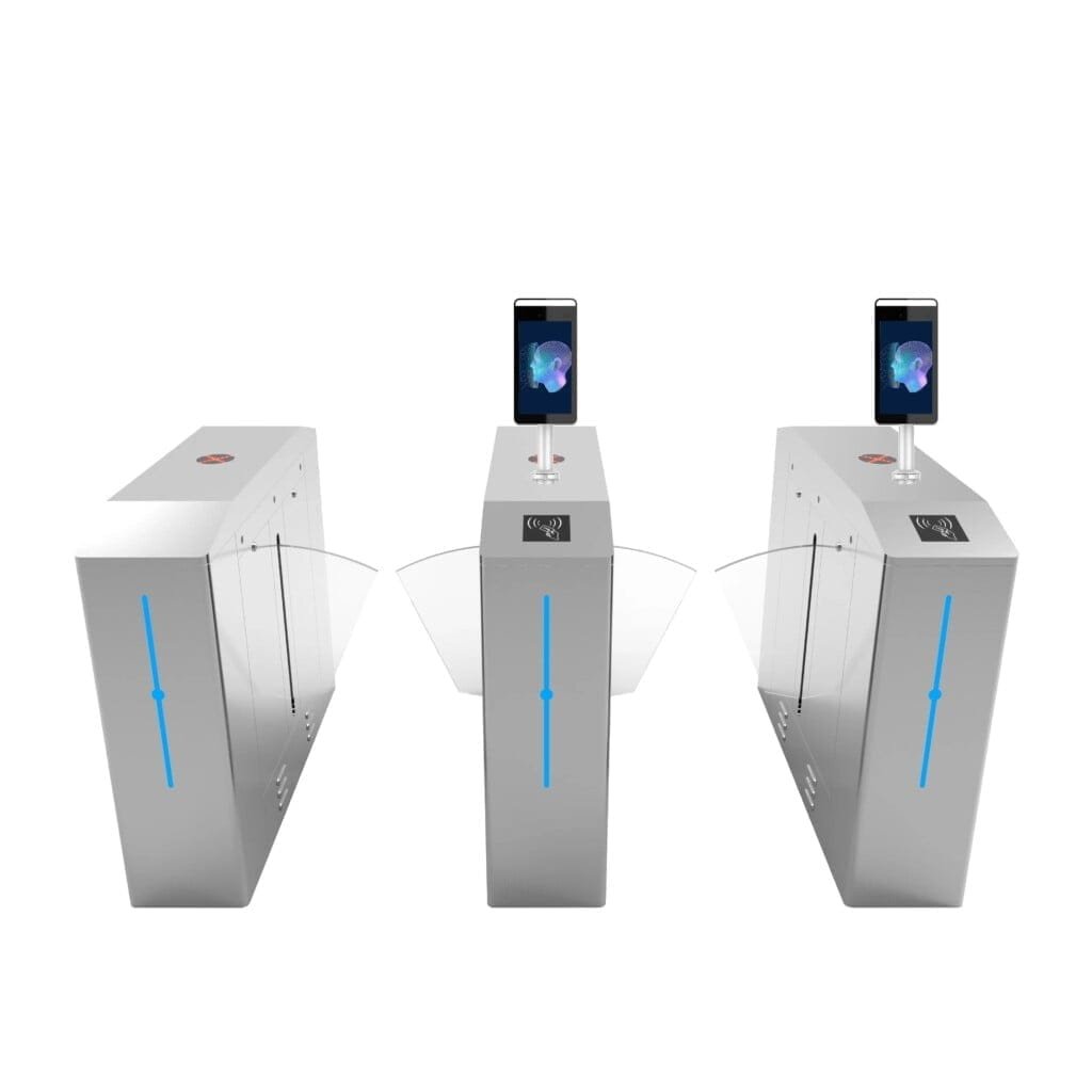 Infrared Anti Pinch Protection Smart Flap Barrier Electronic DC 24 Motor