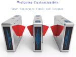 Luxury Flap Barriers Security Gate Hot Sale High Quality Intelligent