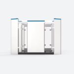Luxury Intelligent Flap Barriers Gate Access Control