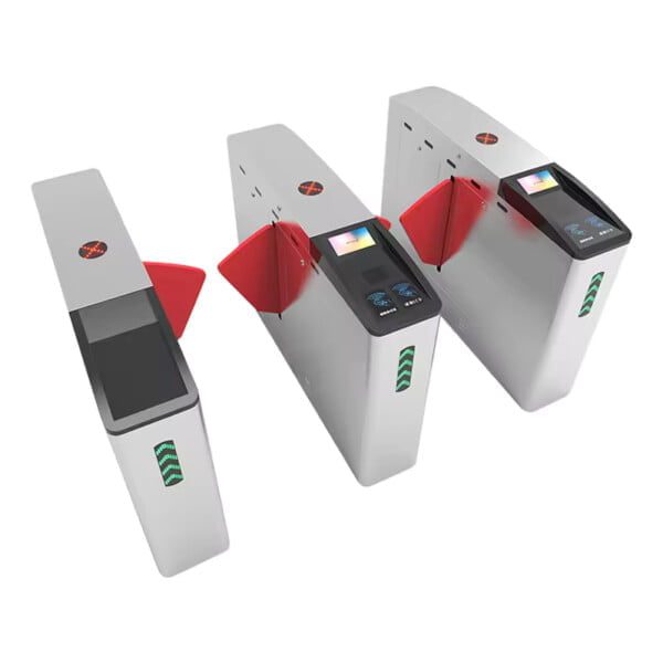 Outdoor Entrance Temporary Visitors Pedestrian Flap Barrier Gate