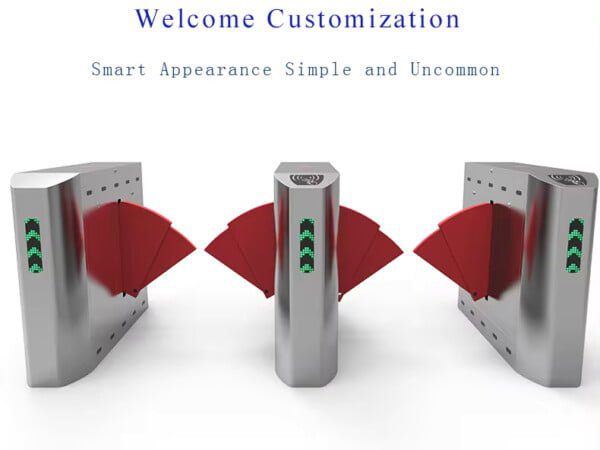 RFID Automatic Security Turnstile Access Control With Temperature Detect Subway