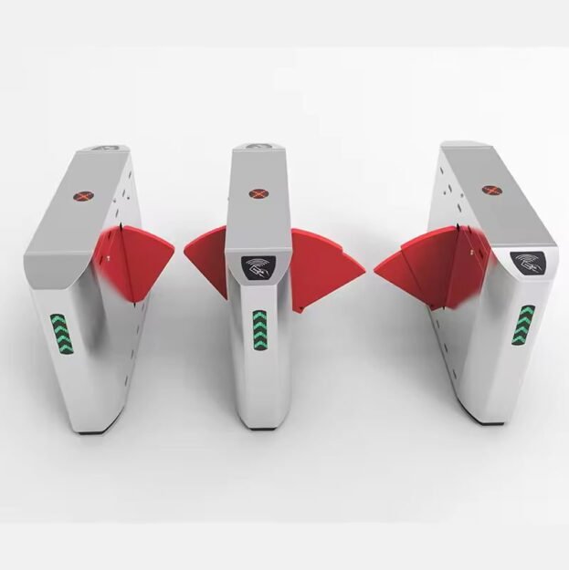 RFID Automatic Security Turnstile Access Control With Temperature ...