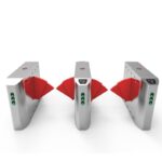 RFID Automatic Security Turnstile Access Control With Temperature Detect Subway