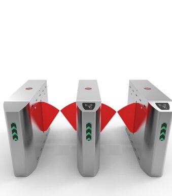 Semi Automatic Arena Entrance Turnstile Bar Code Tickets Verification