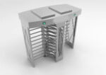 Semi Automatic Biometrics Turnstile Access Control System