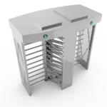 Semi Automatic Biometrics Turnstile Access Control System