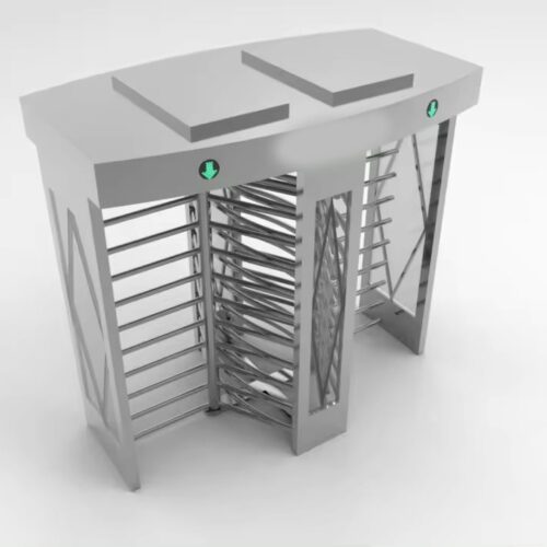 Semi Automatic Biometrics Turnstile Access Control System