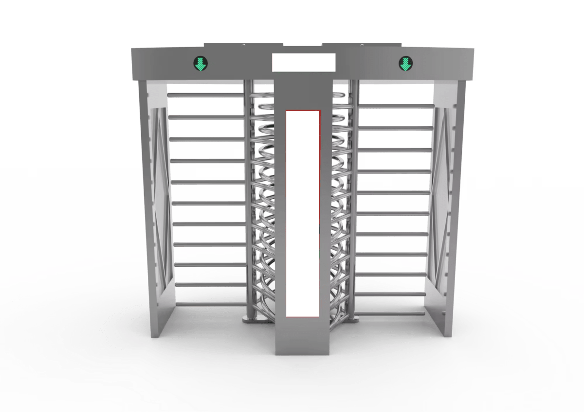 Semi Automatic Biometrics Turnstile Access Control System