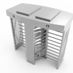 Semi Automatic Biometrics Turnstile Access Control System
