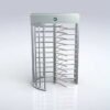 Single Full Height Turnstile Security QR Code Scanner Rfid System