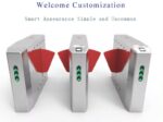 Smart Automation Door Flap Barrier With Ticket System
