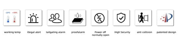 Smart Entrance RFID Card Solutions Pedestrian Turnstile Flap Barrier