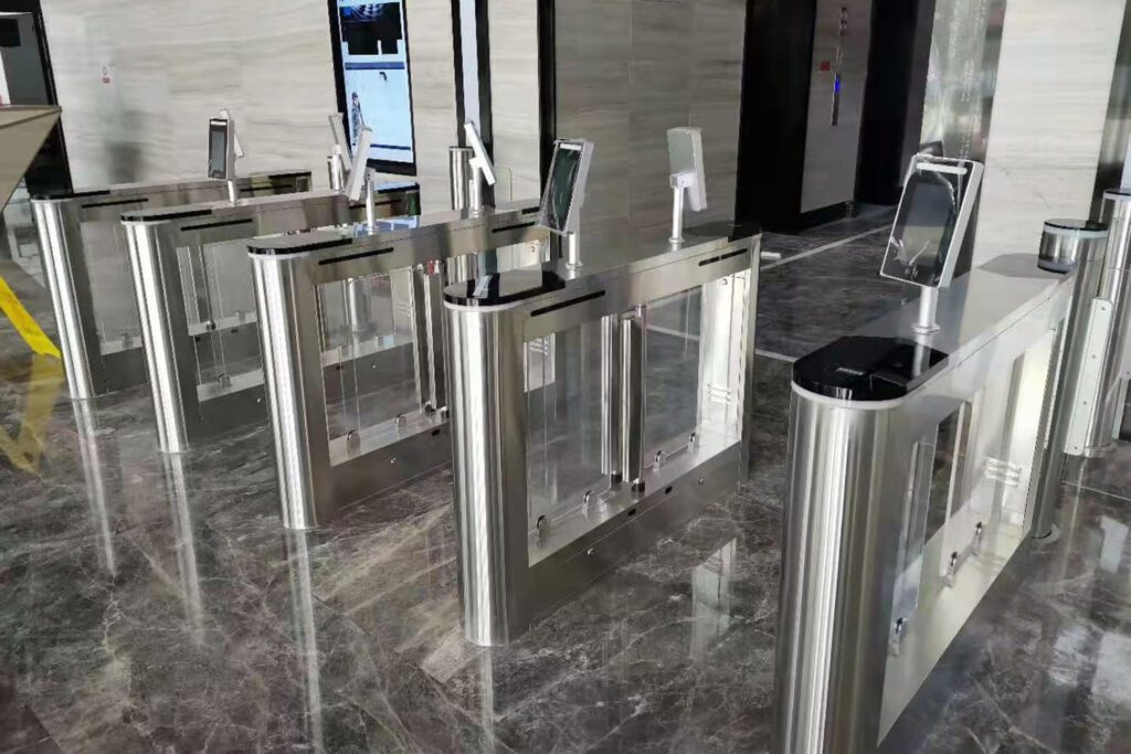 Verification Swing Barrier Turnstile Anti-Collision Speed Gate