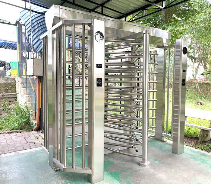 Vertical Full Height Turnstile Gate