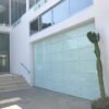 Aluminum Alloy Tempered Glass Panel Full View Garage Door