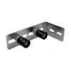 Adjustable Two Nylon Roller Guide Plate For Sliding Gate