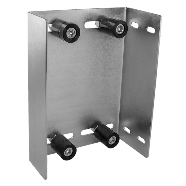 Adjustable Four Nylon Roller Guide Plate For Sliding Gate