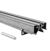 „O“ Profile Guide, Concreted, With Side Walls For Sliding Gates Track