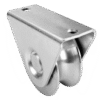 Single Bearing O Grooved Wheel, with External Support, For Sliding Gates
