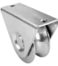 Single Bearing O Grooved Wheel, with External Support, For Sliding Gates