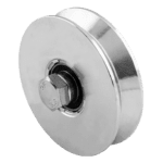 Heavy Duty V Grooved Wheel Single Bearing For Sliding Gates