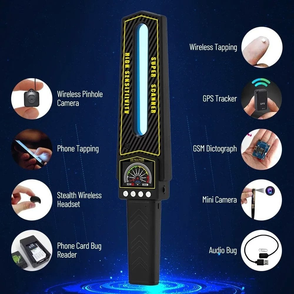 RF Anti-Spy Wireless Handheld Mobile Phone Detector Best Price