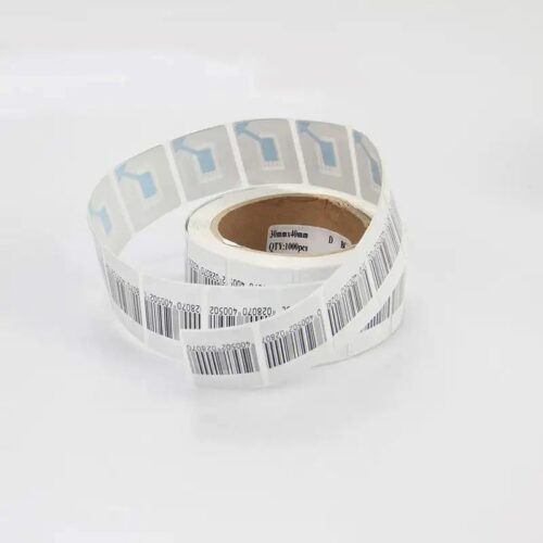 EAS Security Soft Tag Anti Theft System 8.2Mhz RF Barcode Label