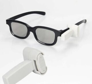 Sunglasses Anti Theft Tag 8.2Mhz 58Khz Optical Tag RfAm