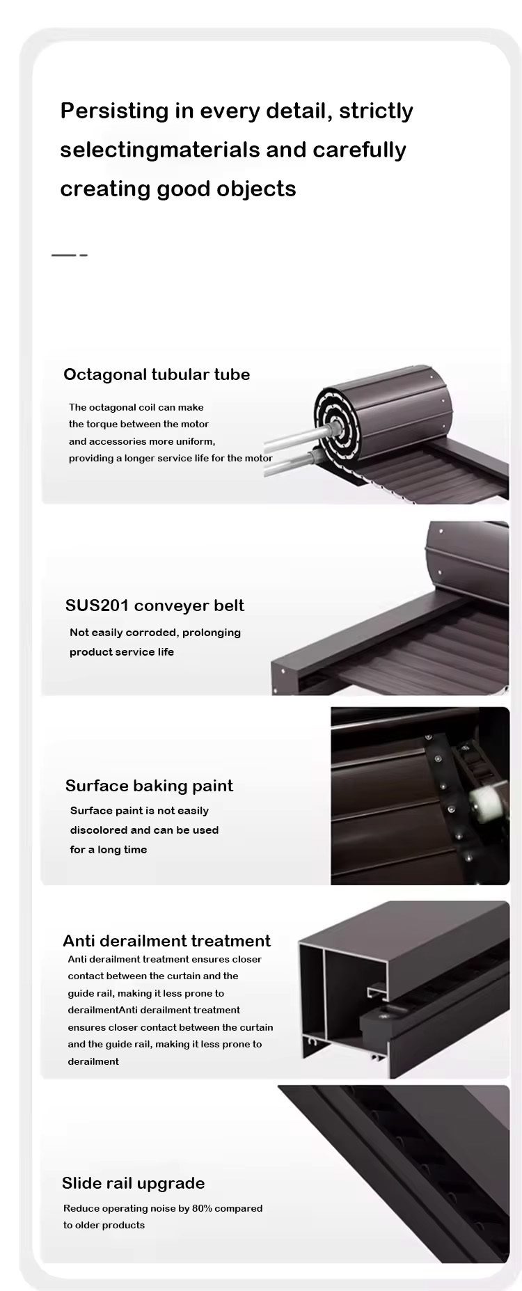 Aluminum Alloy Horizontal Roof Roller Shutters