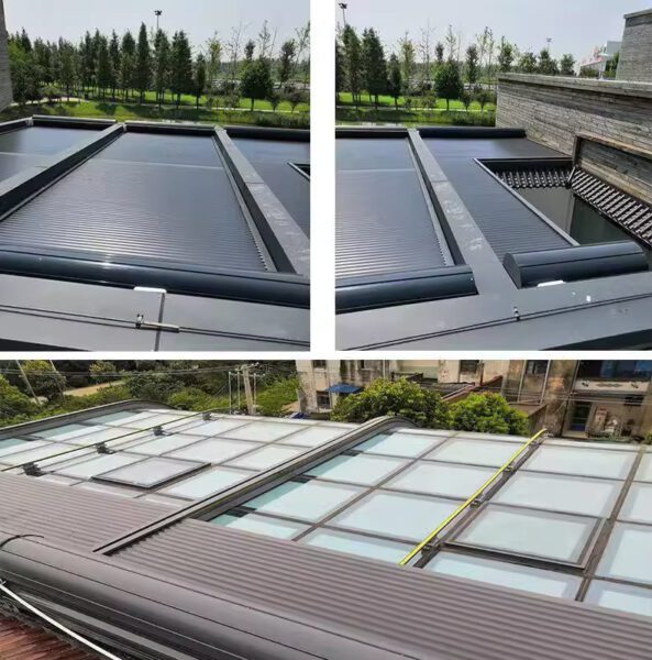 Aluminum Alloy Horizontal Roof Roller Shutters