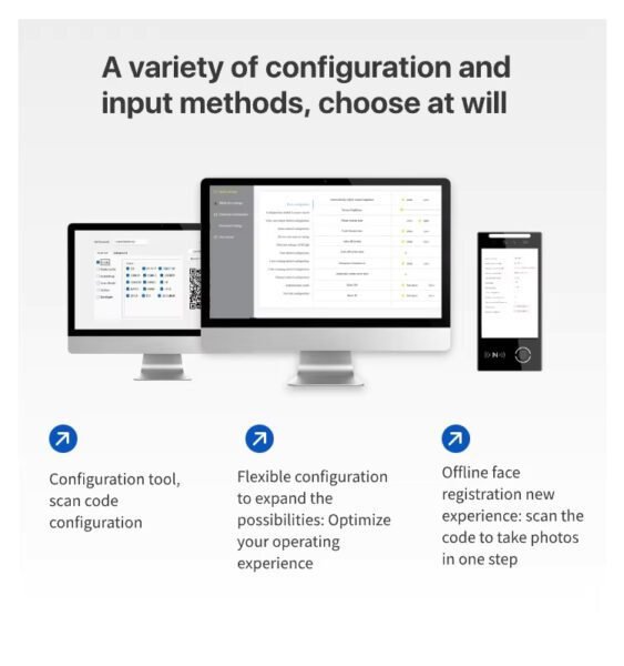 AI Face Recognition Biometric Access Control Time Attendance Cloud