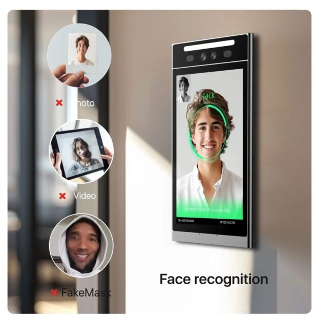 IP66 Waterproof Linux Terminal With Face Recognition Access Control For ...