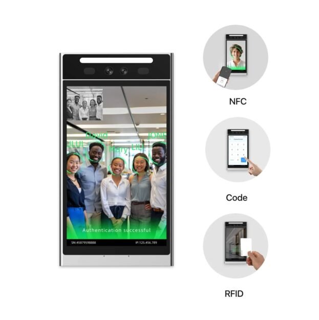 IP66 Waterproof Linux Terminal With Face Recognition Access Control For ...
