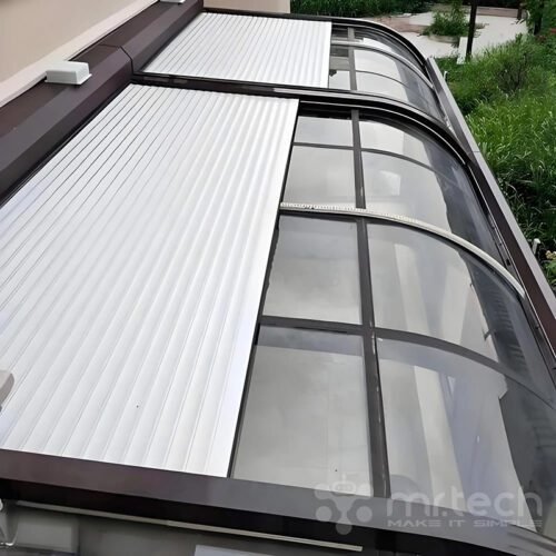 Arc Shaped Horizontal Roller Shutter Exterior Durable and Efficient Solutions