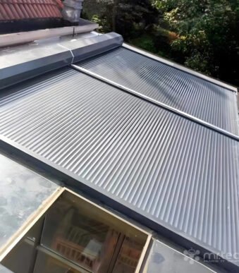 Horizontal Roof Aluminium Roller Shutter for Flat Angle Up and Down