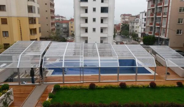 Motorised Automatic Retractable Roof Skylights