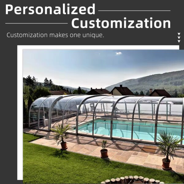 Motorised Automatic Retractable Roof Skylights