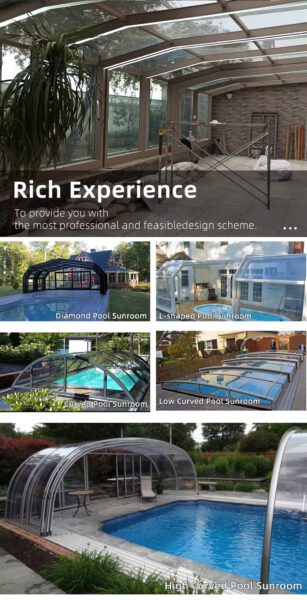 Motorised Automatic Retractable Roof Skylights