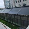 Octagonal Shape Motorized Horizontal Aluminium roller shutter for outdoor