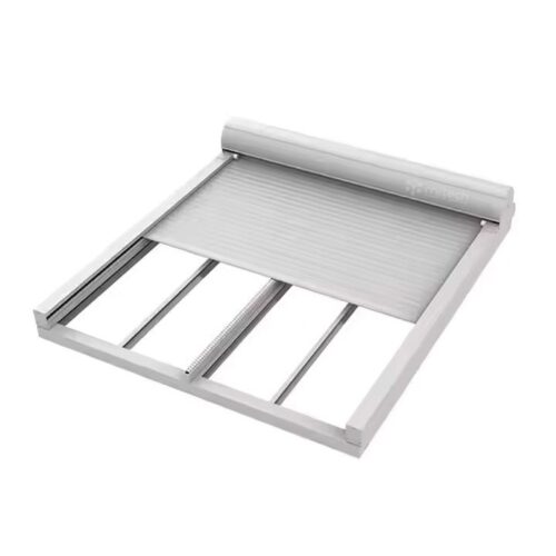 Octagonal Shape Motorized Horizontal Aluminium roller shutter for outdoor